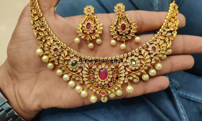 Bridal jewellery sets on rent